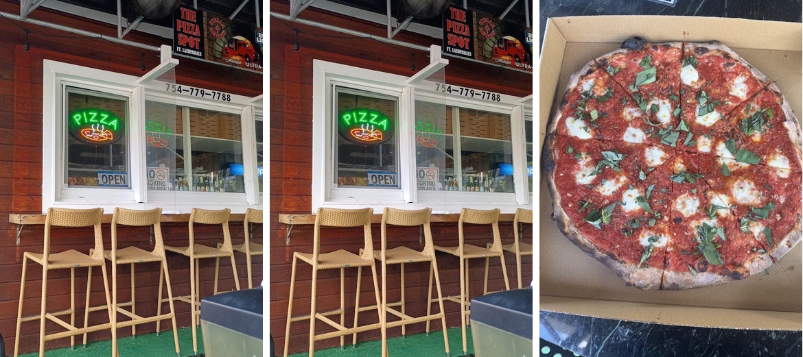 The pizza spot Menu